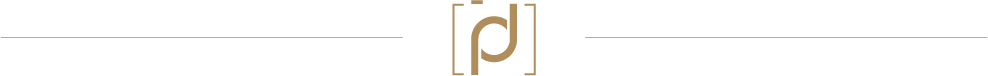 Séparateur ligne horizontale logo David Plichon