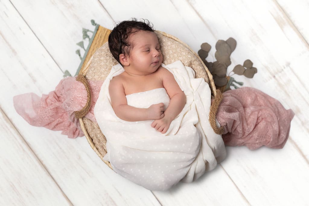 Photo studio à domicile bébé à Lille