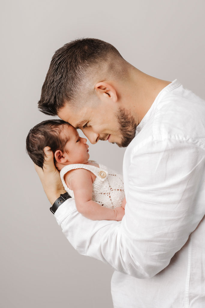 photographe naissance papa